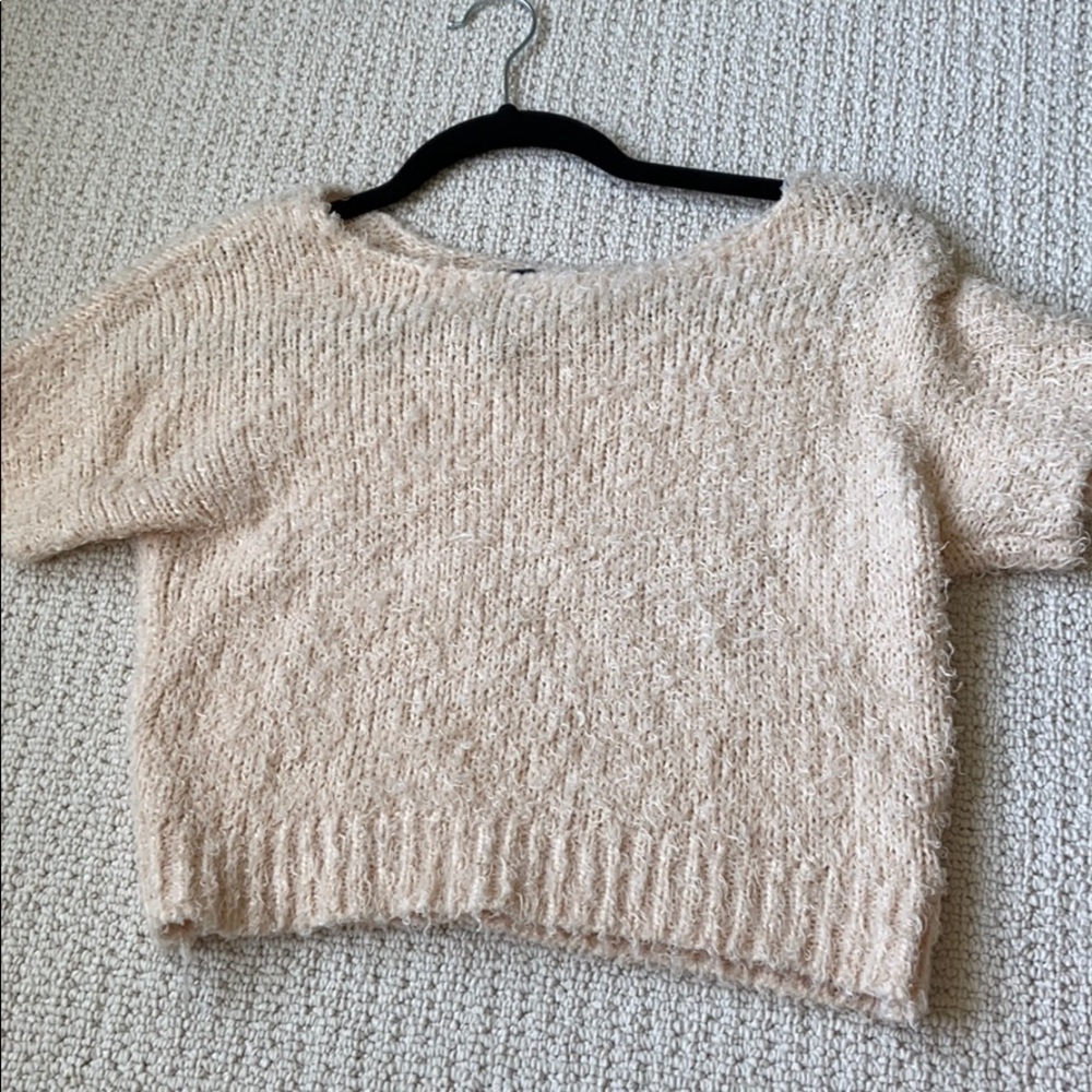 Knit crop top